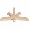 Ekena Millwork Davenport Smooth Timber Gable Bracket, Douglas Fir, 60"W x 40"H x 5 1/2"D x 5 1/2"F, 16/12 Pitch GBW060X40X0606DAV00SDF - alternate 4